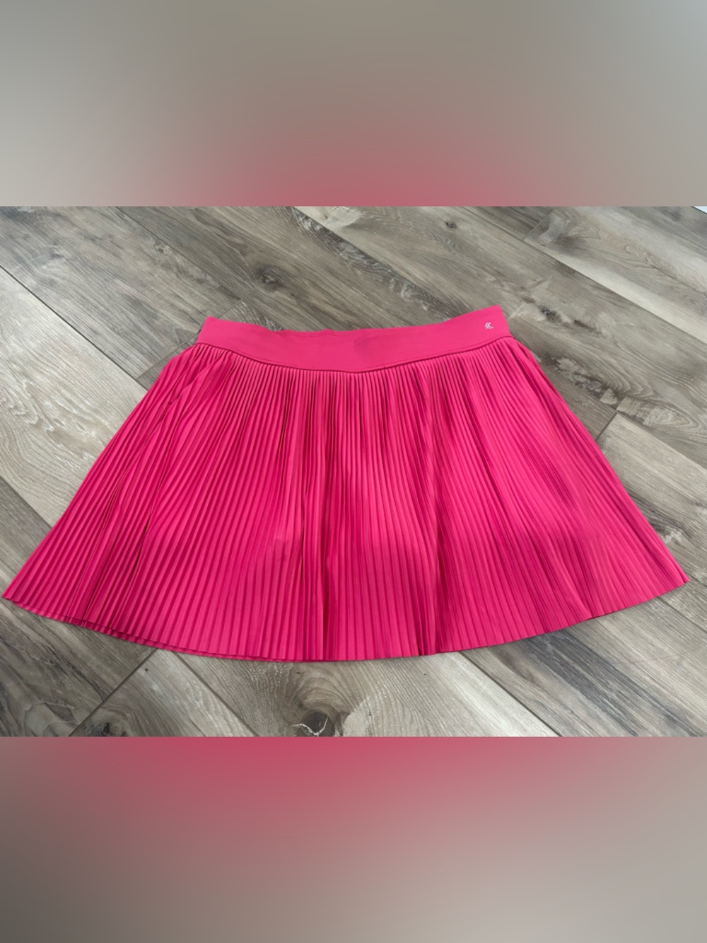 Pleated skort